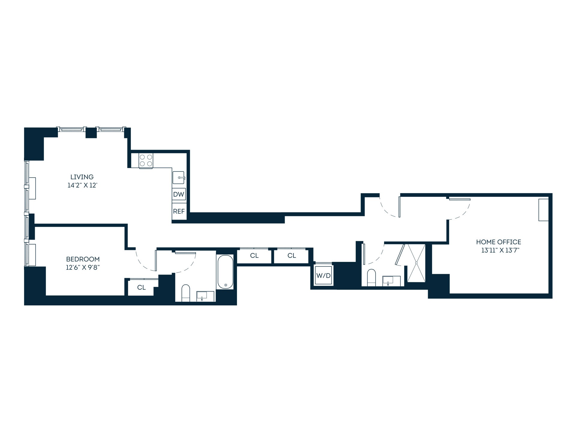 Floor plan layout diagram for 20ba20q